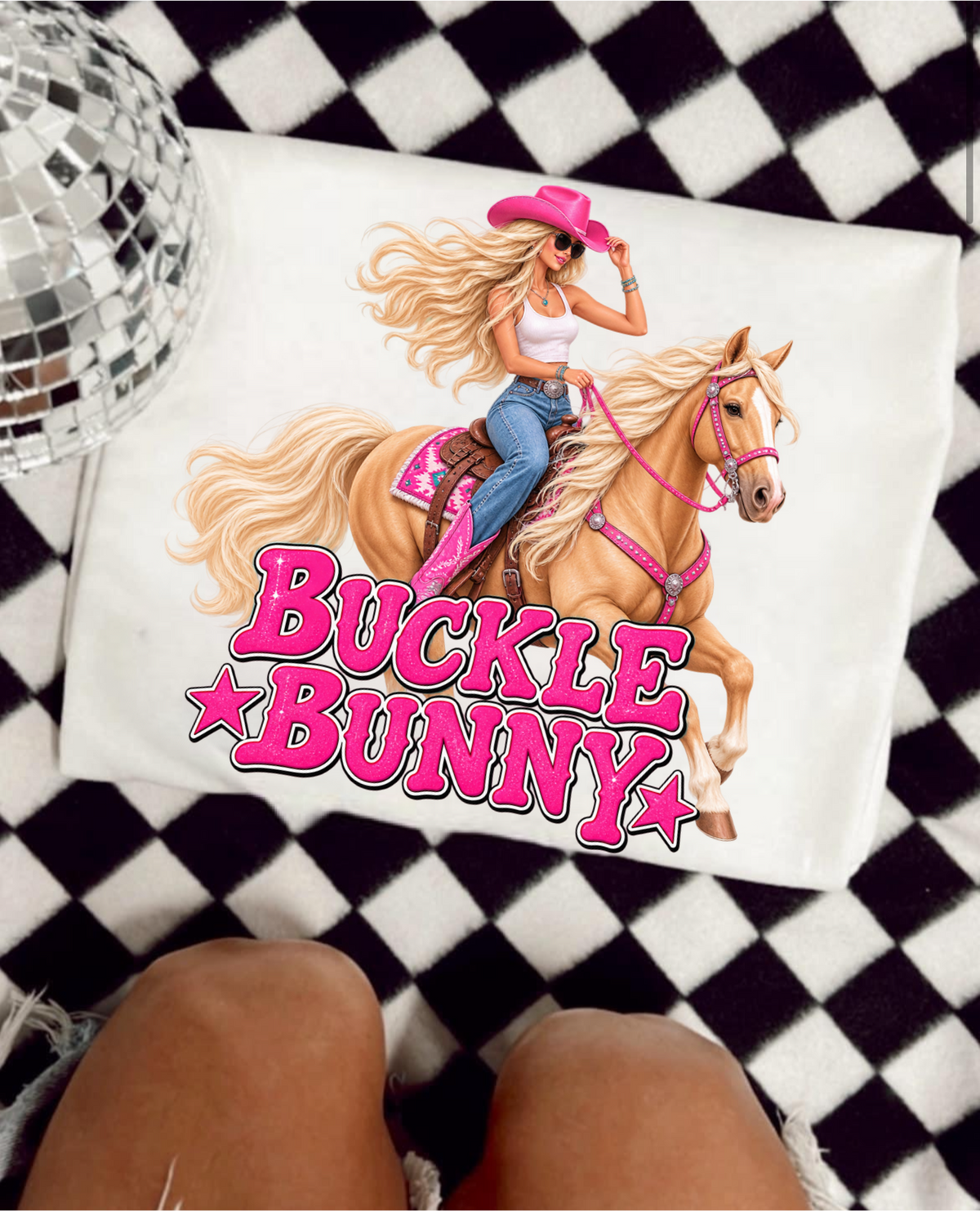Buckle Bunny Western Graphic Tee