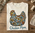 Chicken Mom Shirt – Graphic Tee, Long Sleeve & Crewneck.