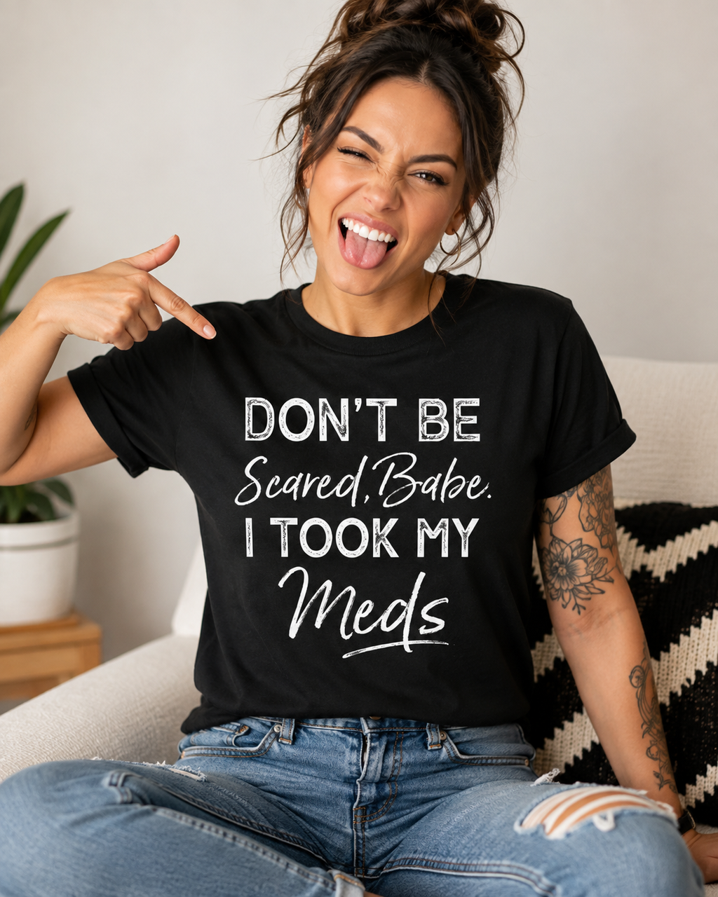 I Took My Meds Graphic Tee
