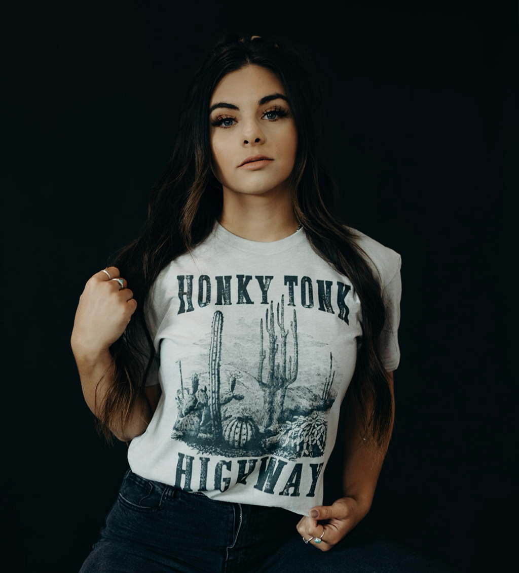 Honky Tonk Highway Western Graphic Tee