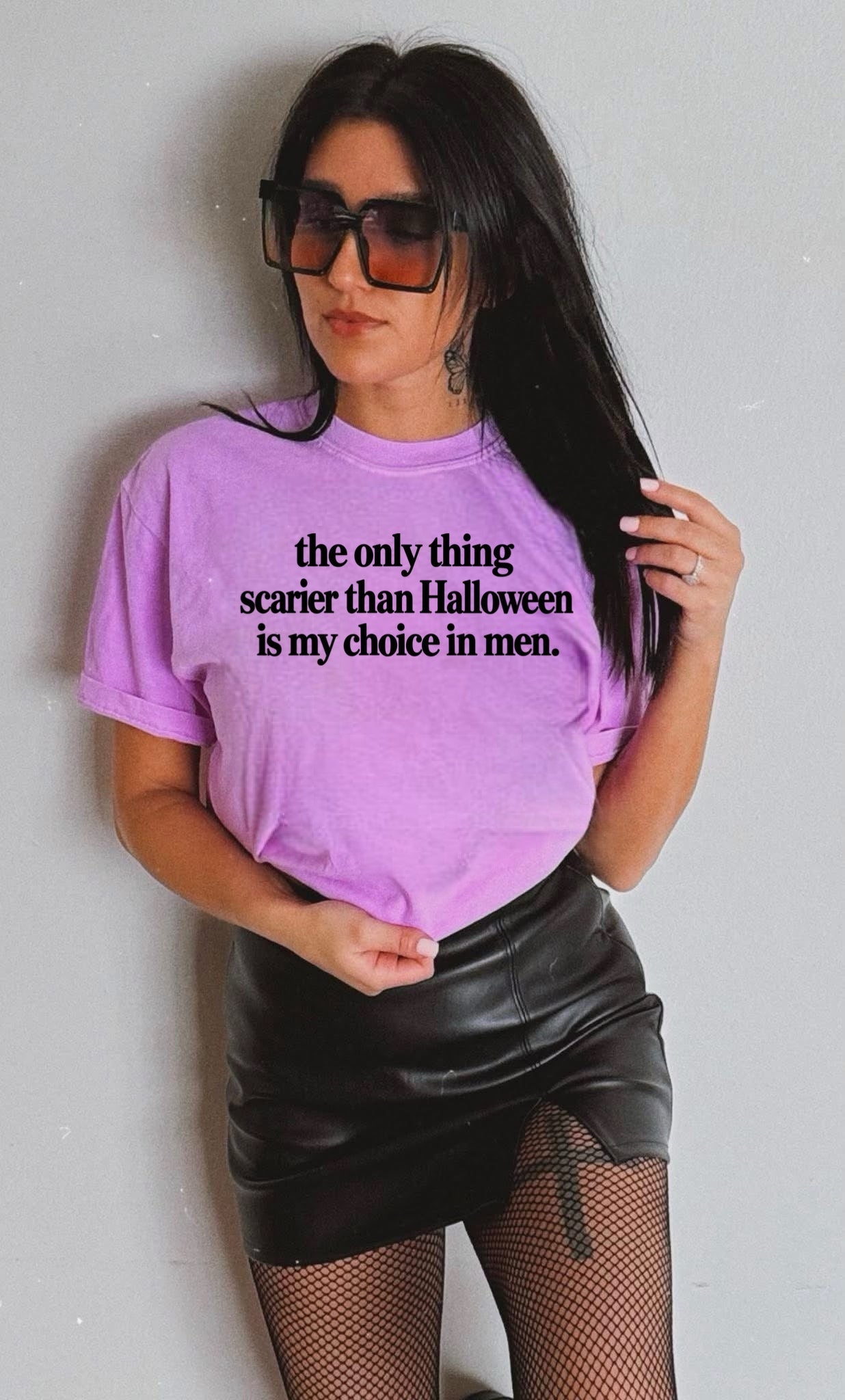 Scary Choice in Men Halloween Graphic Tee