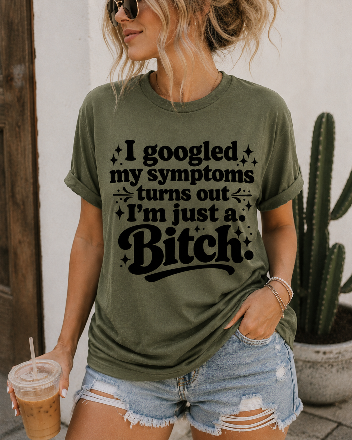 Googled My Symptoms Funny Graphic Tee