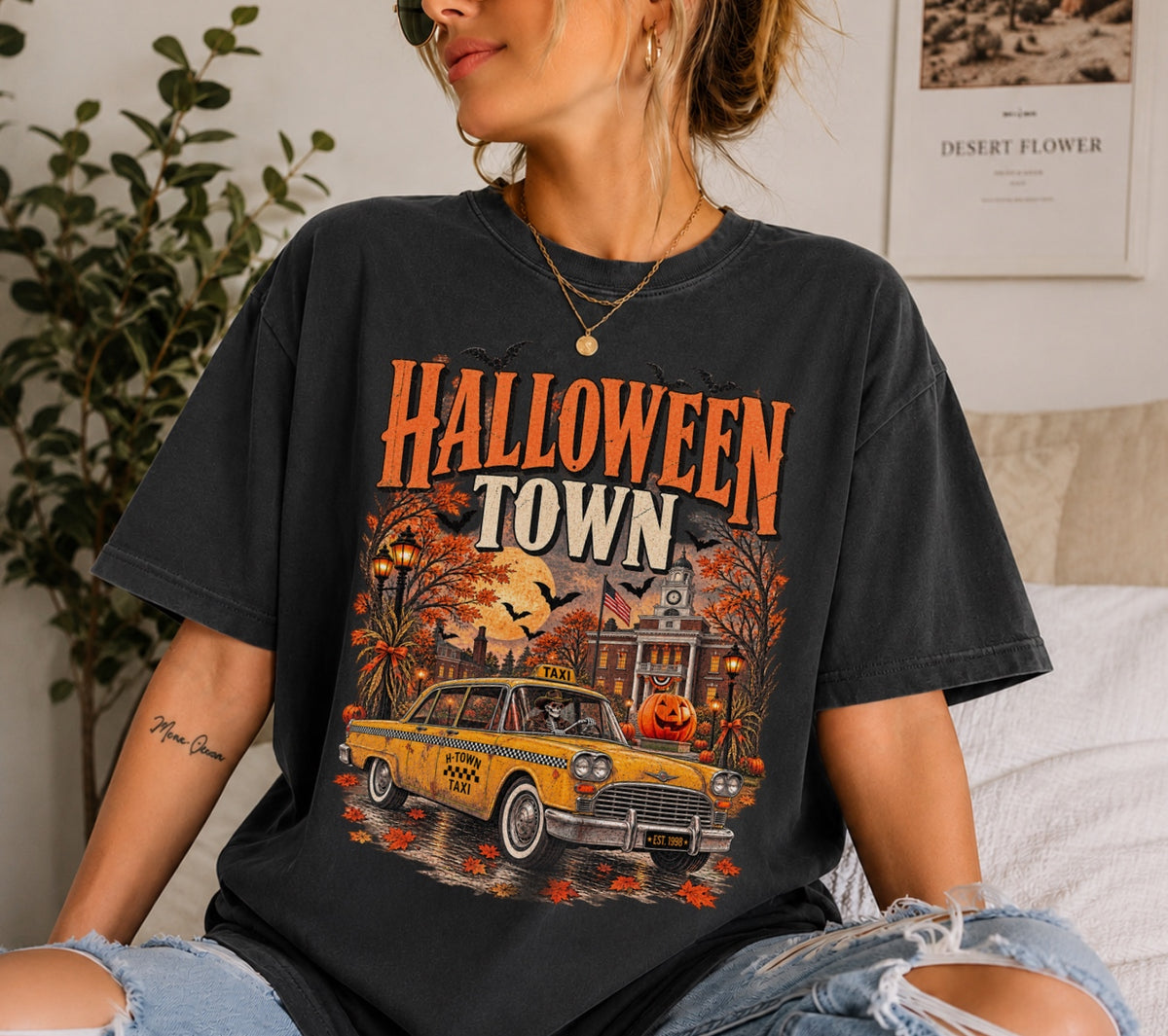 Halloween Town Graphic Tee