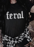 Feral Gothic Graphic Tee