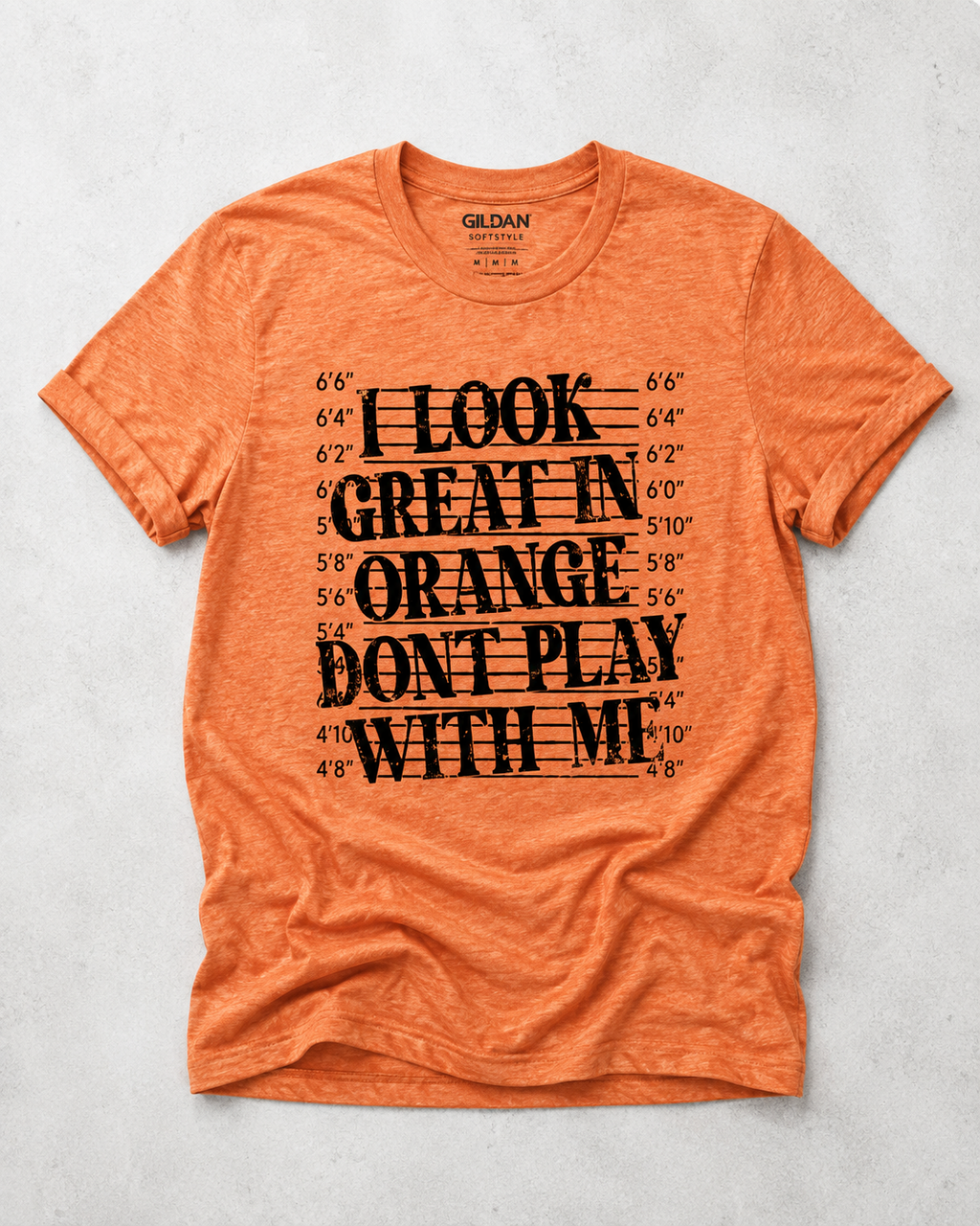 Look Great in Orange Graphic Tee