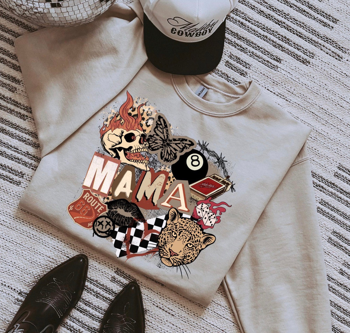 Mama Collage Shirt – Graphic Tee, Long Sleeve & Crewneck
