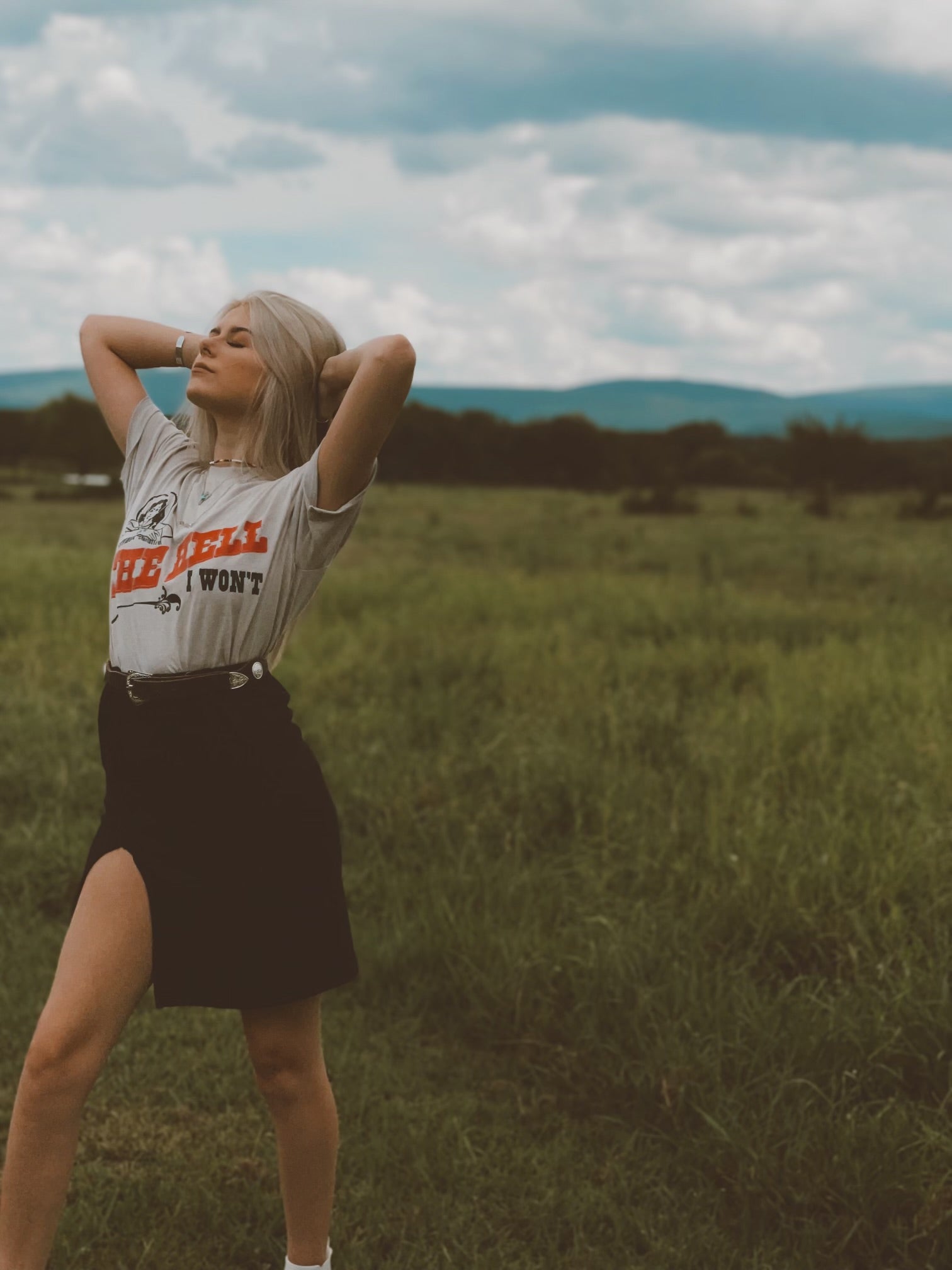 Next Level The Hell I Wont Graphic Tee