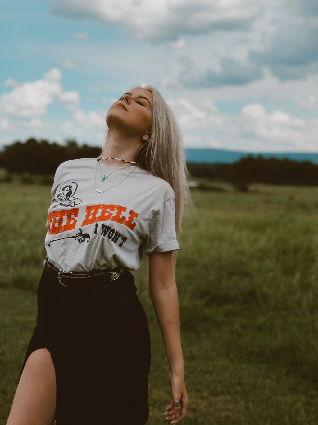 Next Level The Hell I Wont Graphic Tee